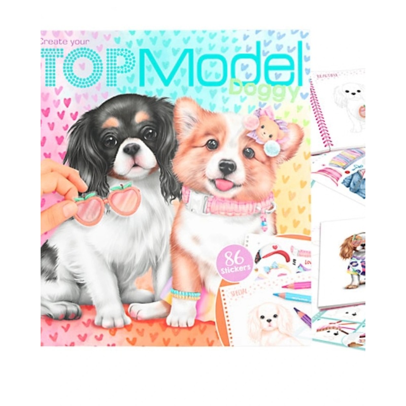 TOPModel Colour Book Doggy