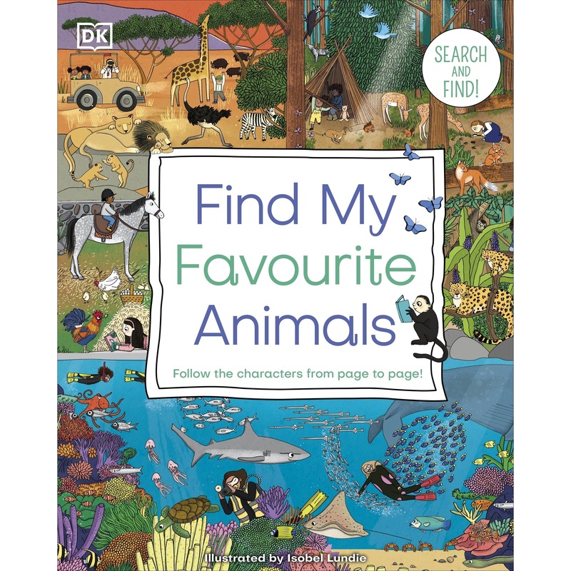Find My Favourite Animals Board Book
