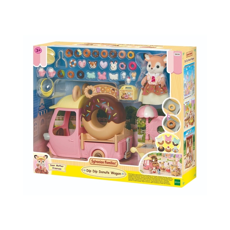 Sylvanian Families Dip Dip Donuts Wagon