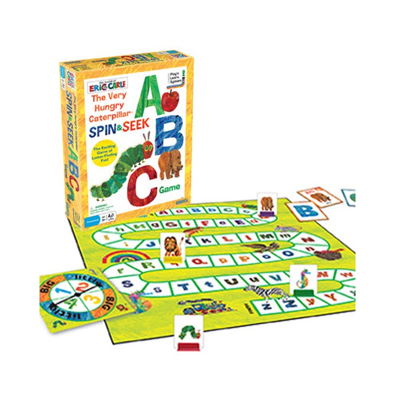 Very Hungry Caterpillar Spin And Seek ABC Game