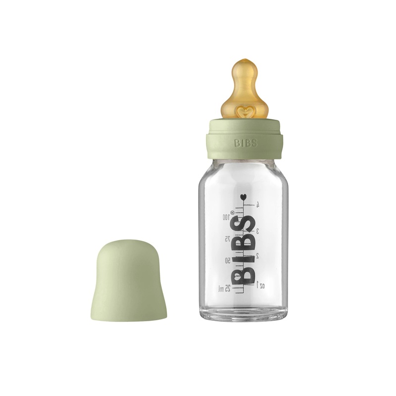110ml Glass bottle set Sage