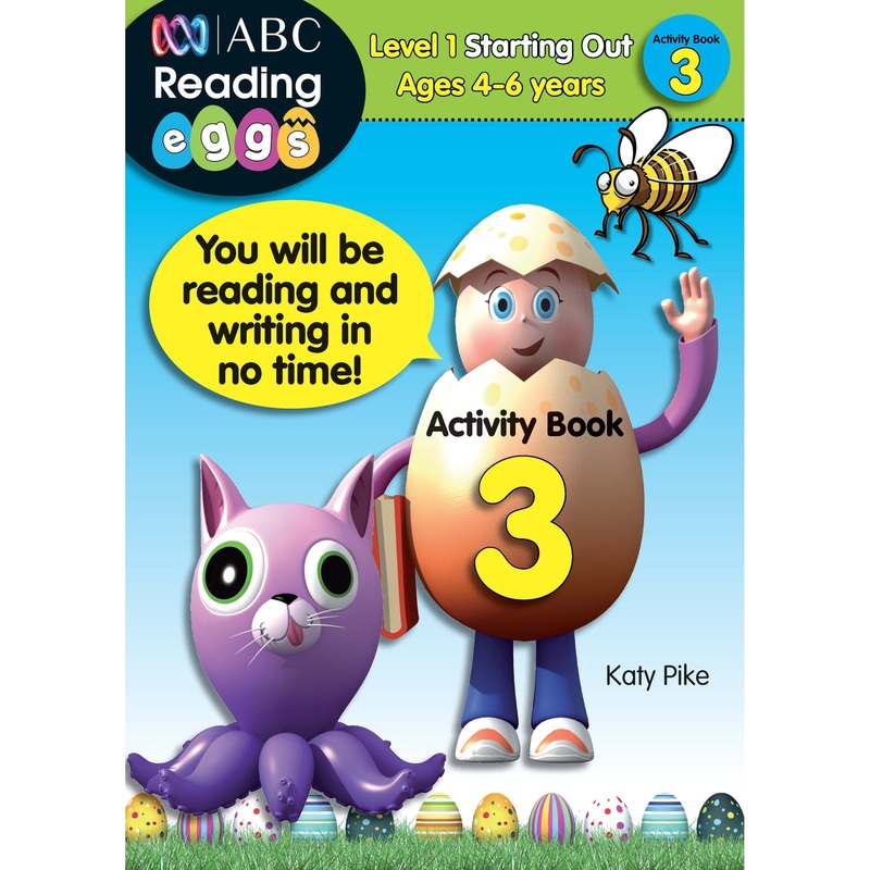 ABC Reading Eggs Level 1 Activity Book 3