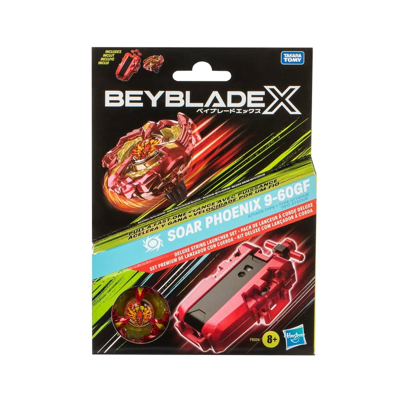 Beyblade X Deluxe String Launcher Set