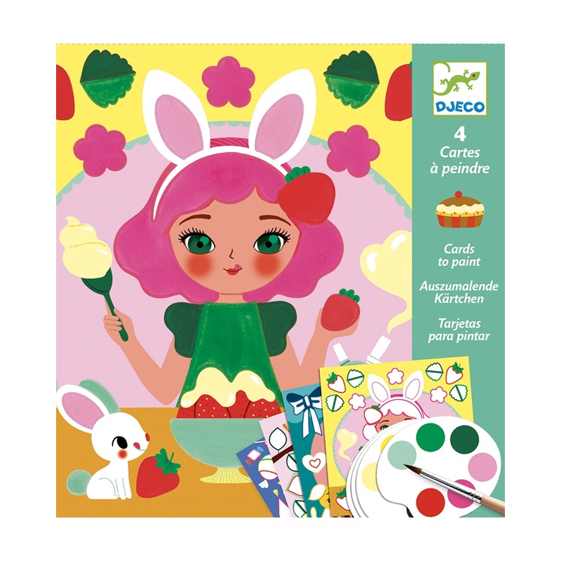 Djeco Cars Paint Snack Time