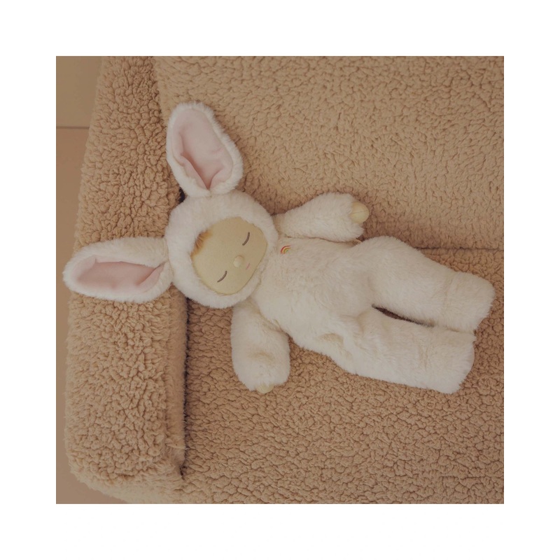 Olli Ella Lullaby Cozy Dinkum Bunny Moppet – Pink