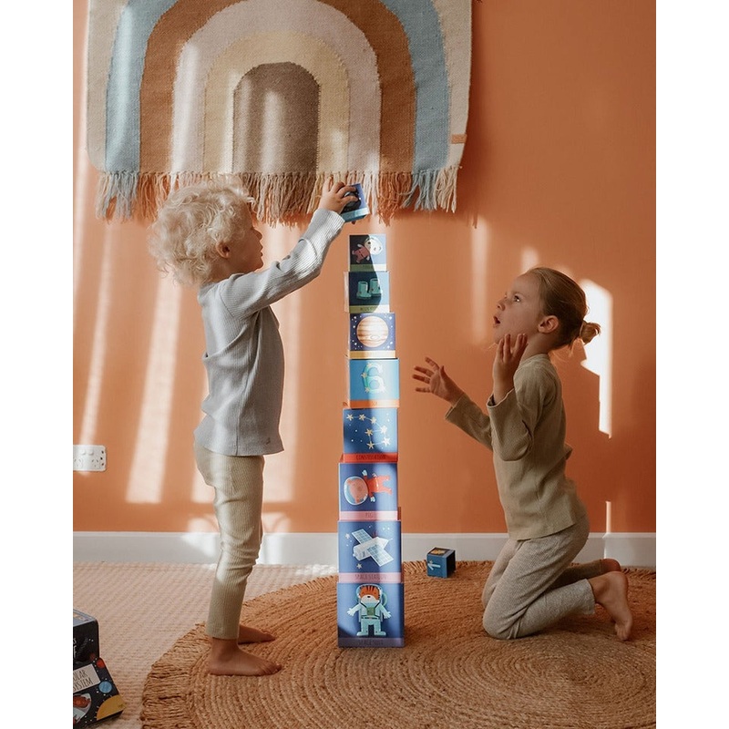 Sassi Stacking Blocks and Book Space