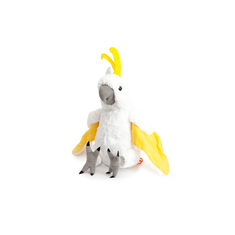 Wild Republic Cuddlekins Cockatoo Sulphur Crested 12 Inch