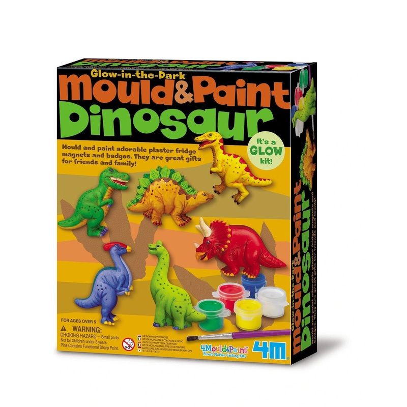 4M Mould Paint Dinosaur