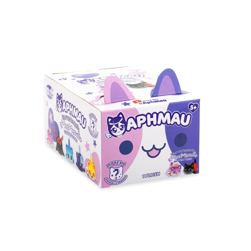 APHMAU MeeMeows 6in Mystery Plush S6 Aphmau & Friends – Assorted