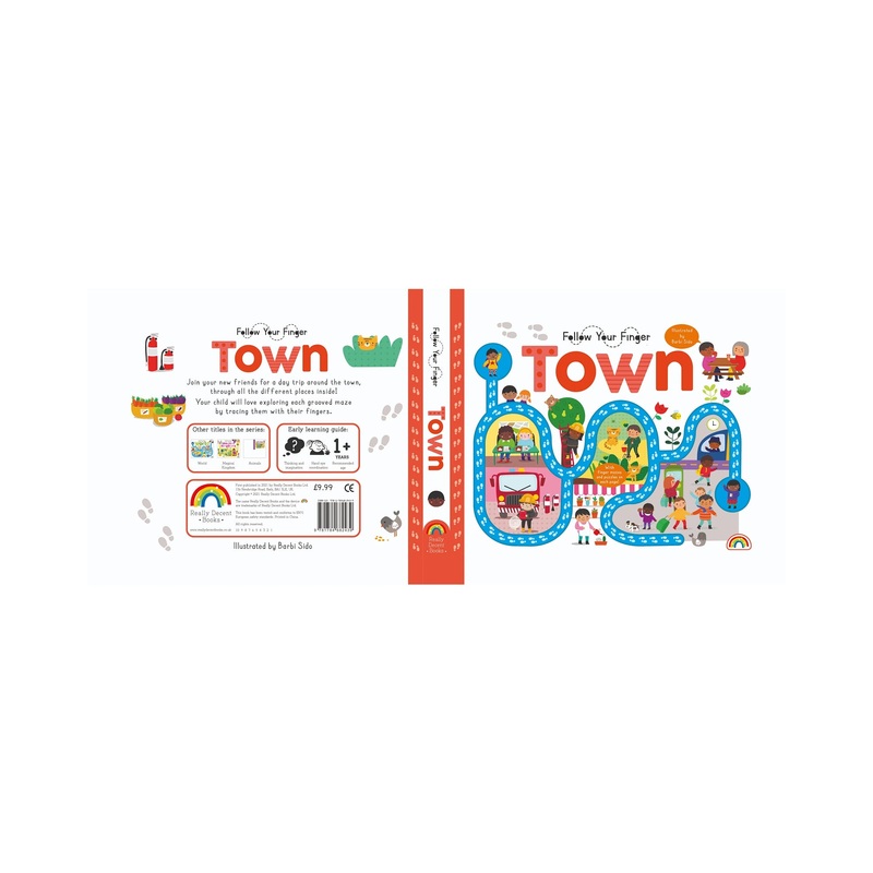 Follow Your Finger Town Book