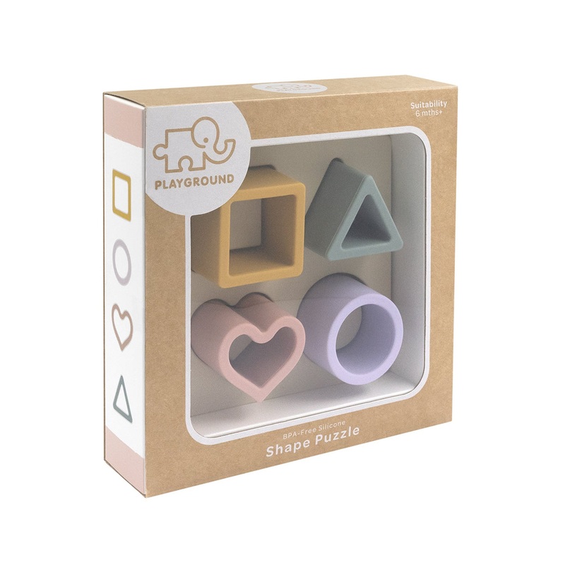 Silicone Shape Puzzle Rose