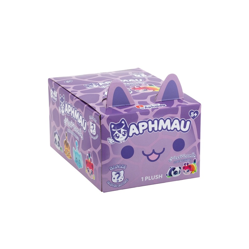 APHMAU MeeMeows 6in Mystery Plush Safari – Assorted