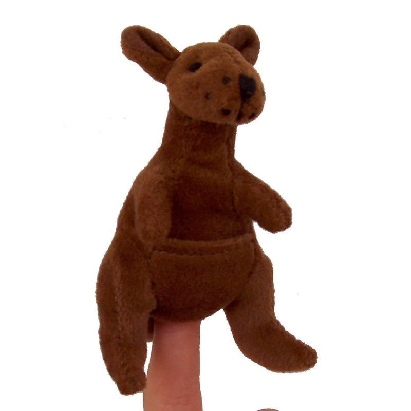 Kangaroo Finger Puppet
