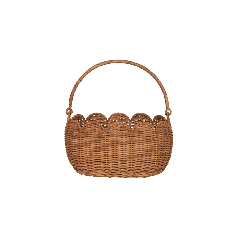 Olli Ella Petal Basket – Natural