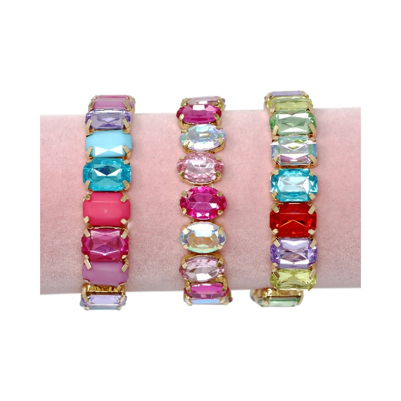 Pink Poppy Romantics Bejeweled Bracelet – Assorted