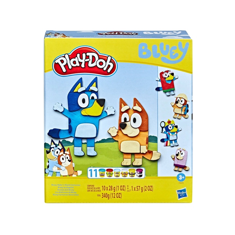 Play-Doh Bluey Make n Mash Costumes