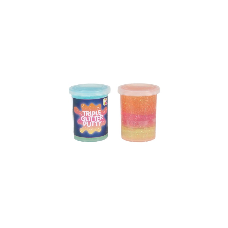 Triple Glitter Putty 6cm