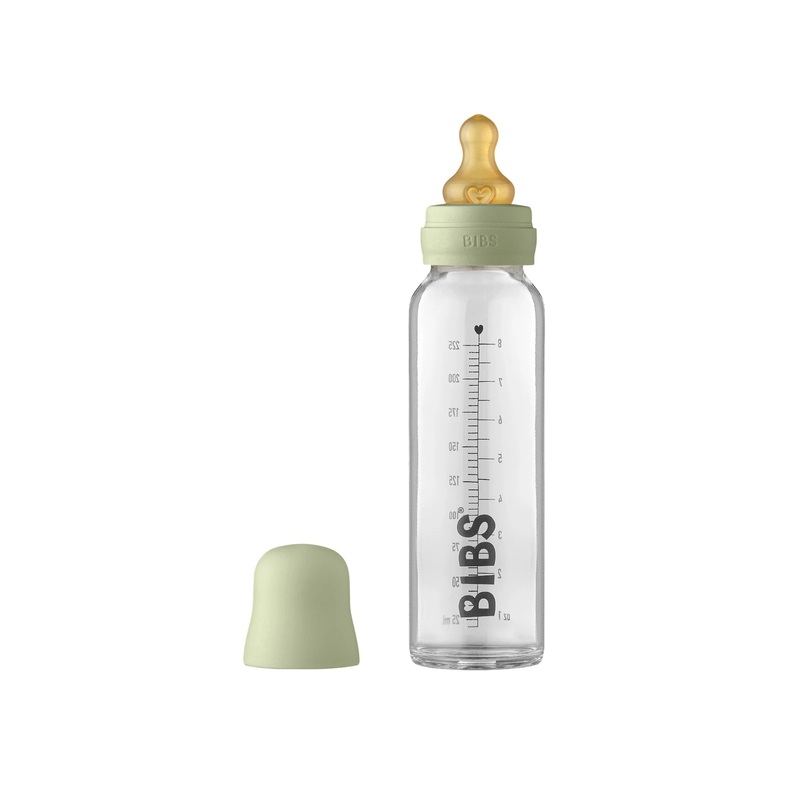 225ml Glass bottle set Sage