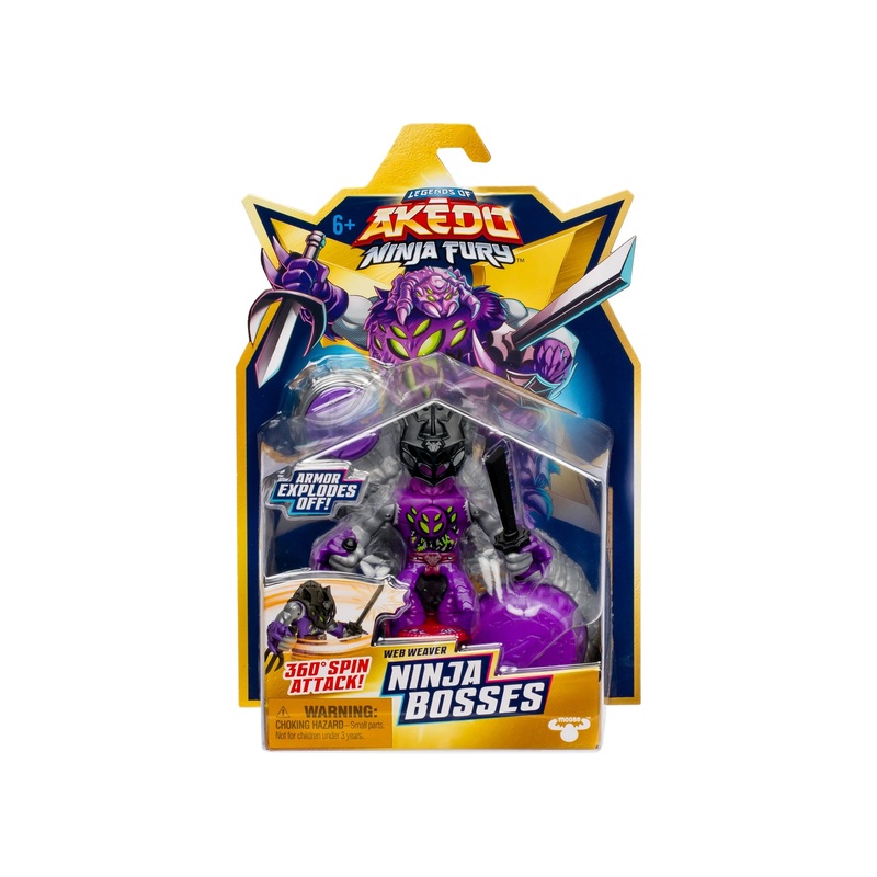 Akedo S7 W1 Ninja Fury Mega Ninja Bosses Single Pack – Assorted