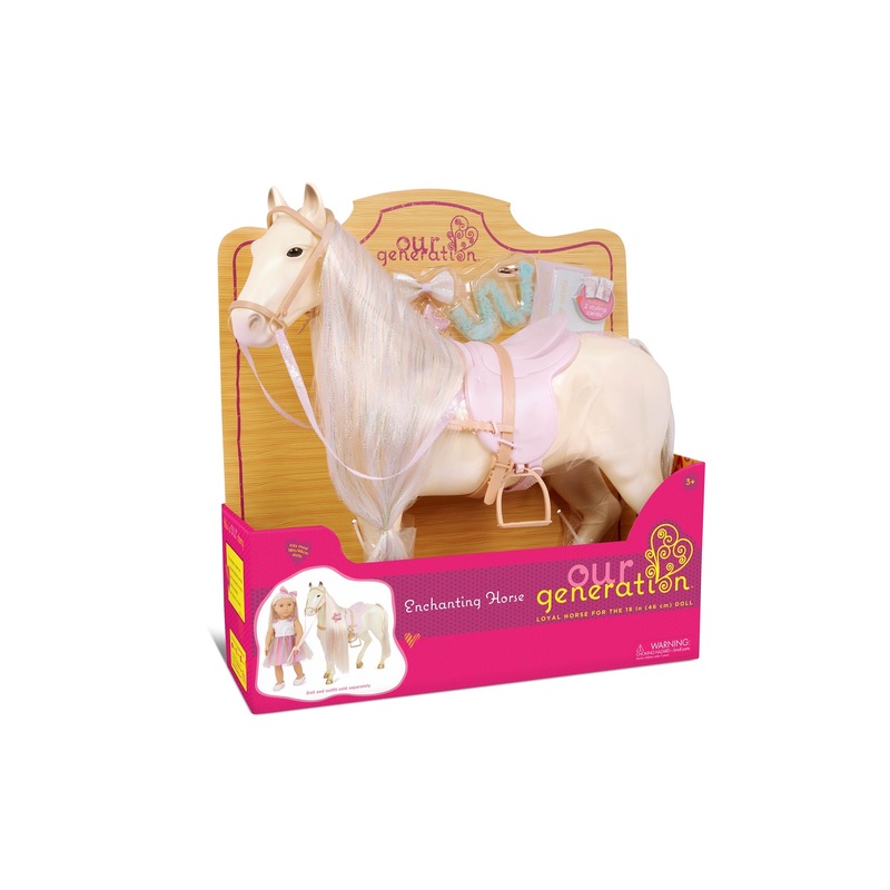 Our Generation Enchanting Horse with Accessories