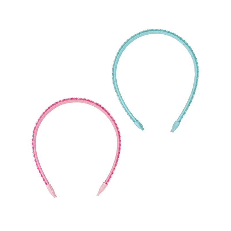 Pink Poppy Pearl Rhinestone Headband – Assorted
