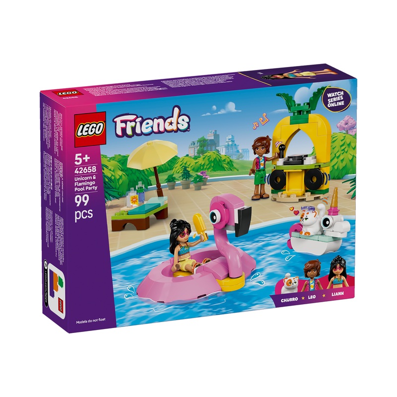 42658 Unicorn & Flamingo Pool Party