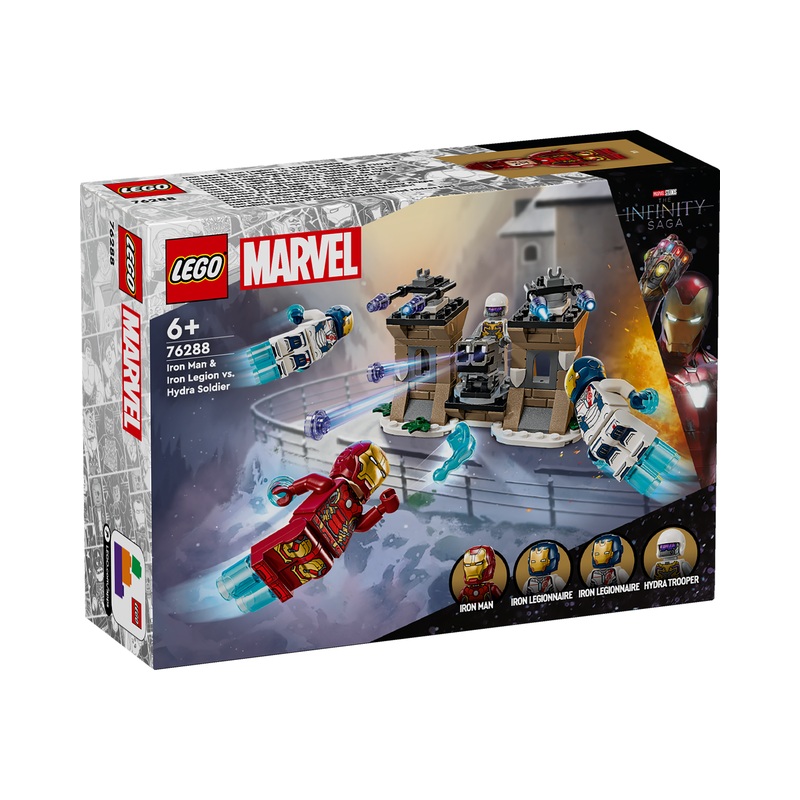 76288 Iron Man & Iron Legion vs. Hydra Soldier