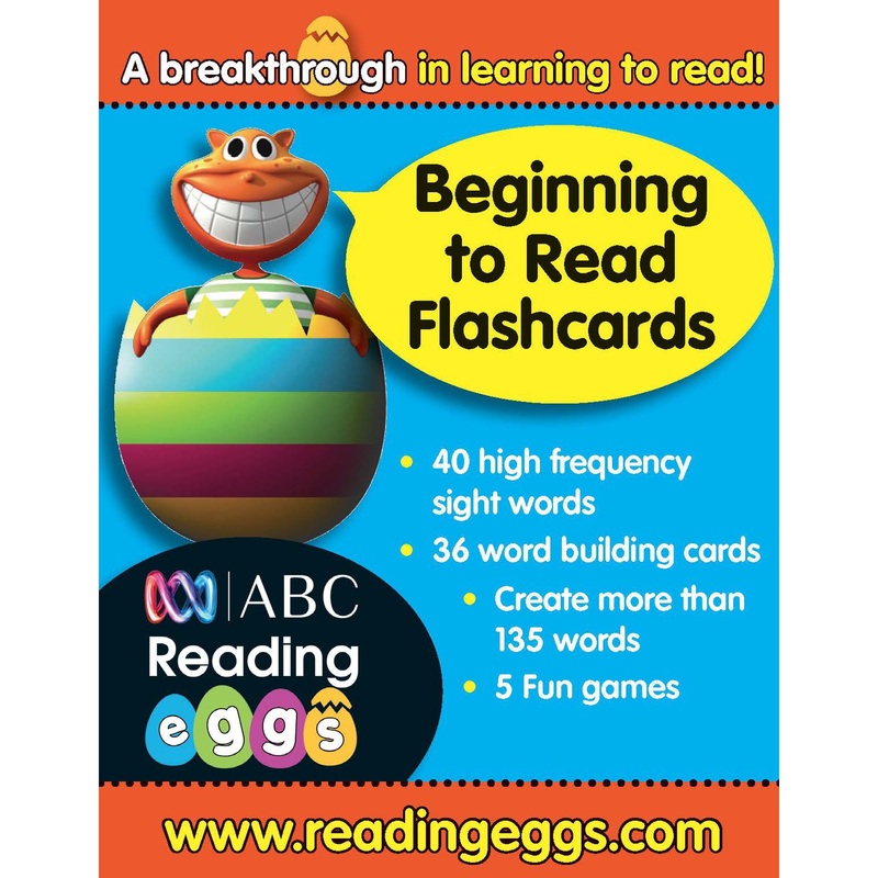 ABC Reading Eggs Level 2 Flashcards