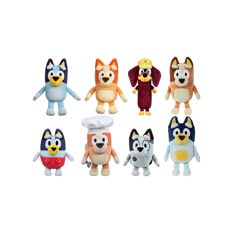 Bluey S10 Plush Single Pack Baby – Assorted