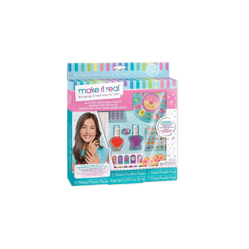 Make It Real Glitter Girls Nail Party