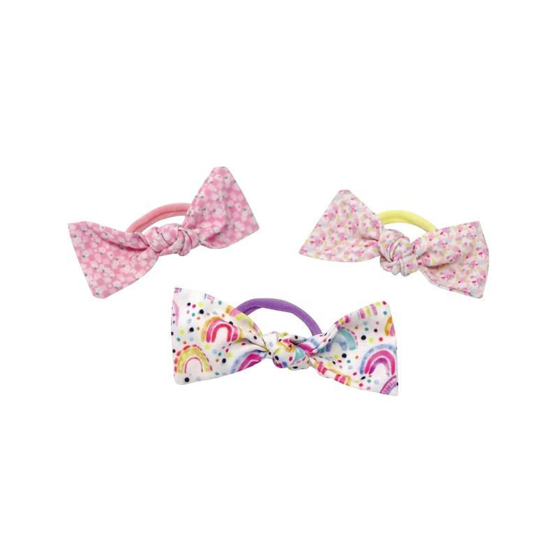 Pink Poppy Elastic Sweet N Cute Knotted Bow