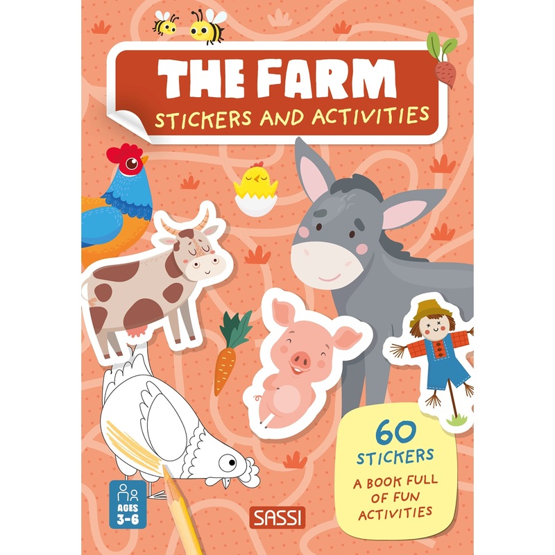 Sassi Sticker and Activity Book The Farm