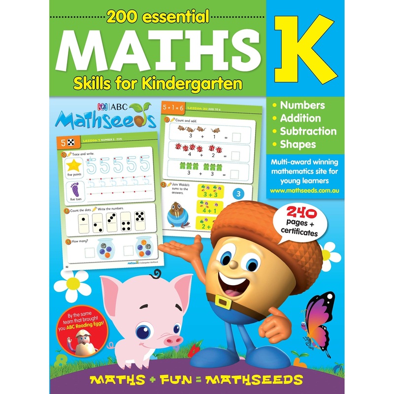 ABC Mathseeds Kindergarten Workbook