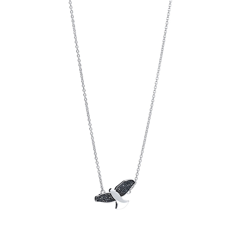 Efva Attling Black Bird Necklace