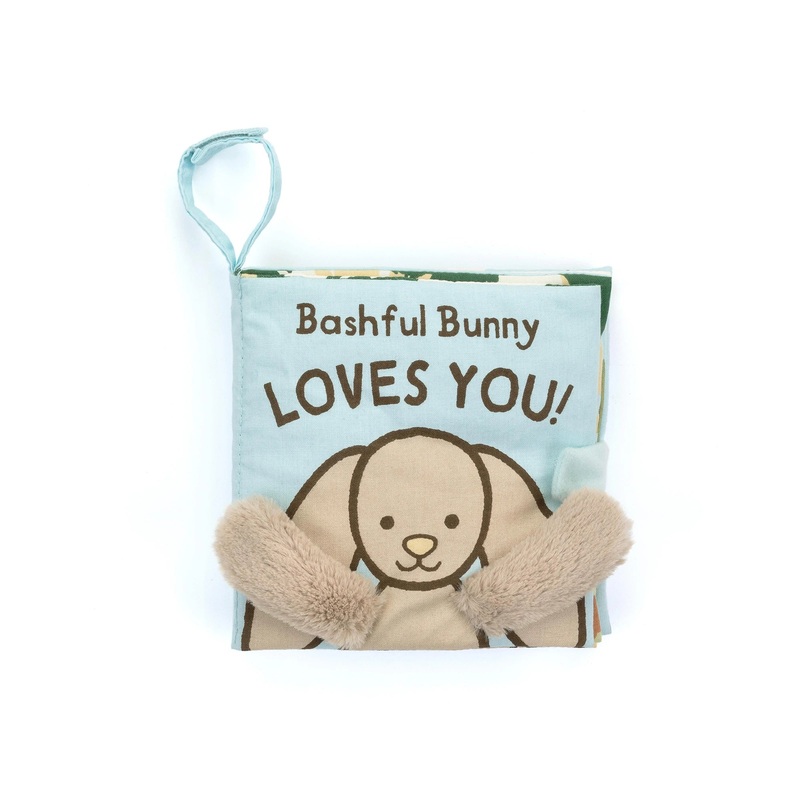 Jellycat Bashful Bunny Loves You Book