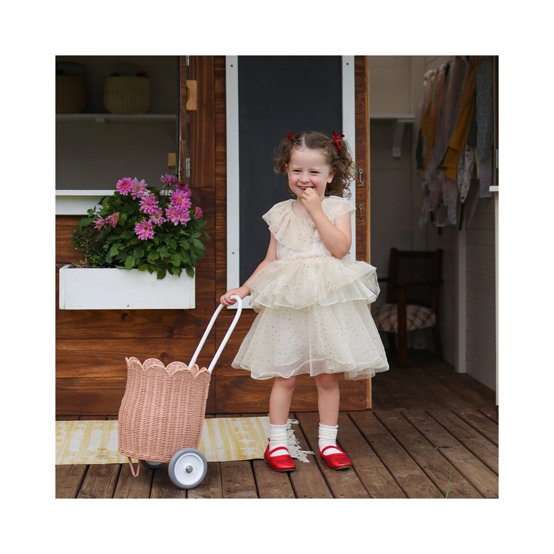 Olli Ella Petal Luggy – Seashell Pink
