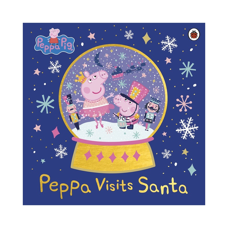 Peppa Visits Santa Paperback Book