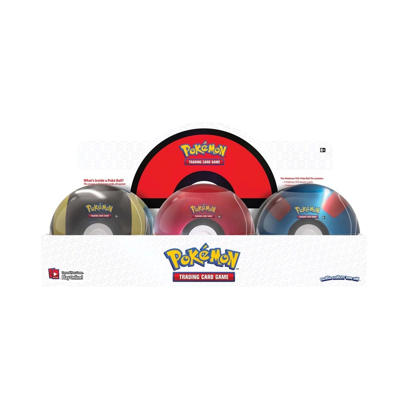 Pokemon TCG: Best of Pokeball Tin – Assorted