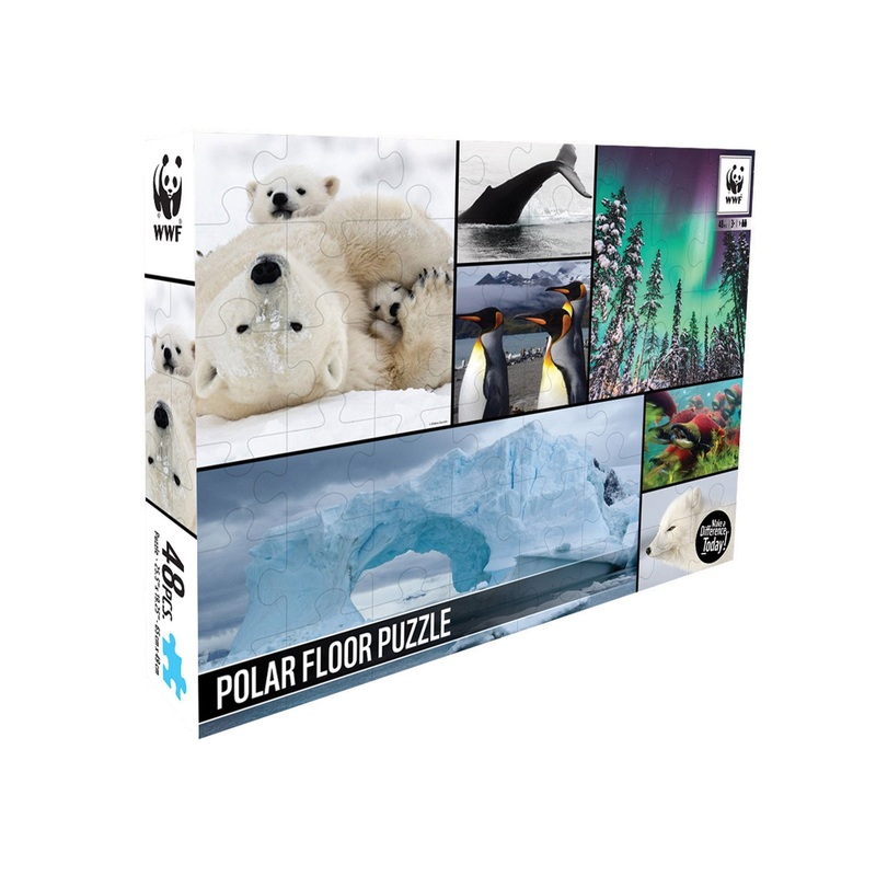 WWF 48PC Floor Puzzle Polar
