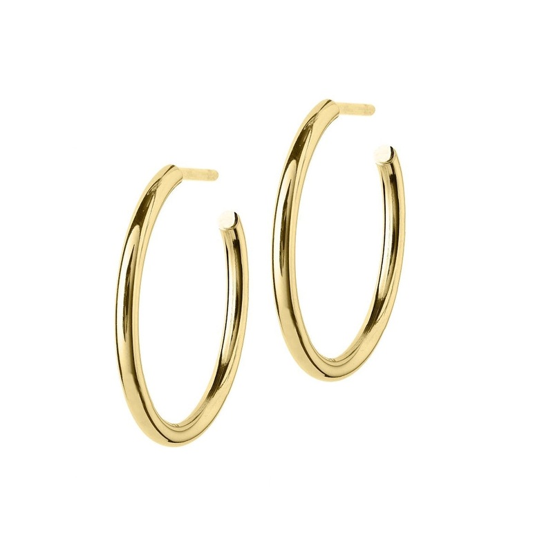 Edblad Hoops Earrings Gold Medium