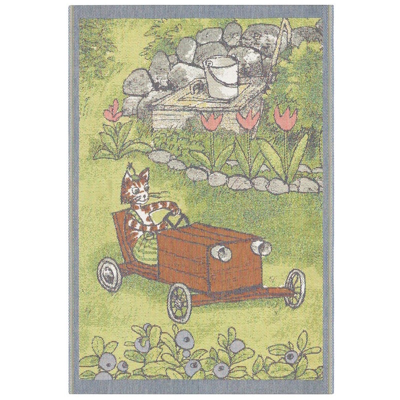 Ekelund Ladbil Organic Cotton Baby Blanket
