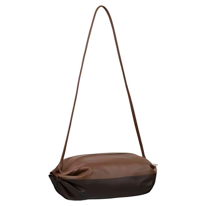 Marimekko Karla Multi Leather Shoulder Bag Brown