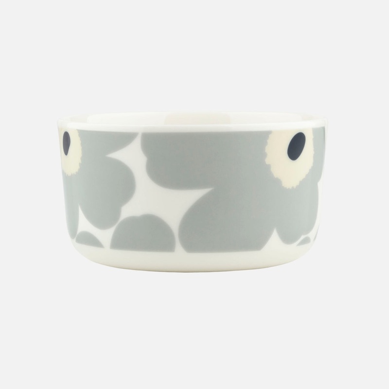 Marimekko Unikko Bowl Grey 5dl