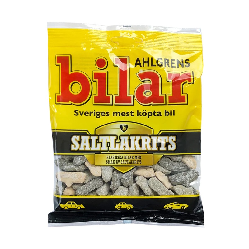 Bilar Jelly Cars Salted 100g