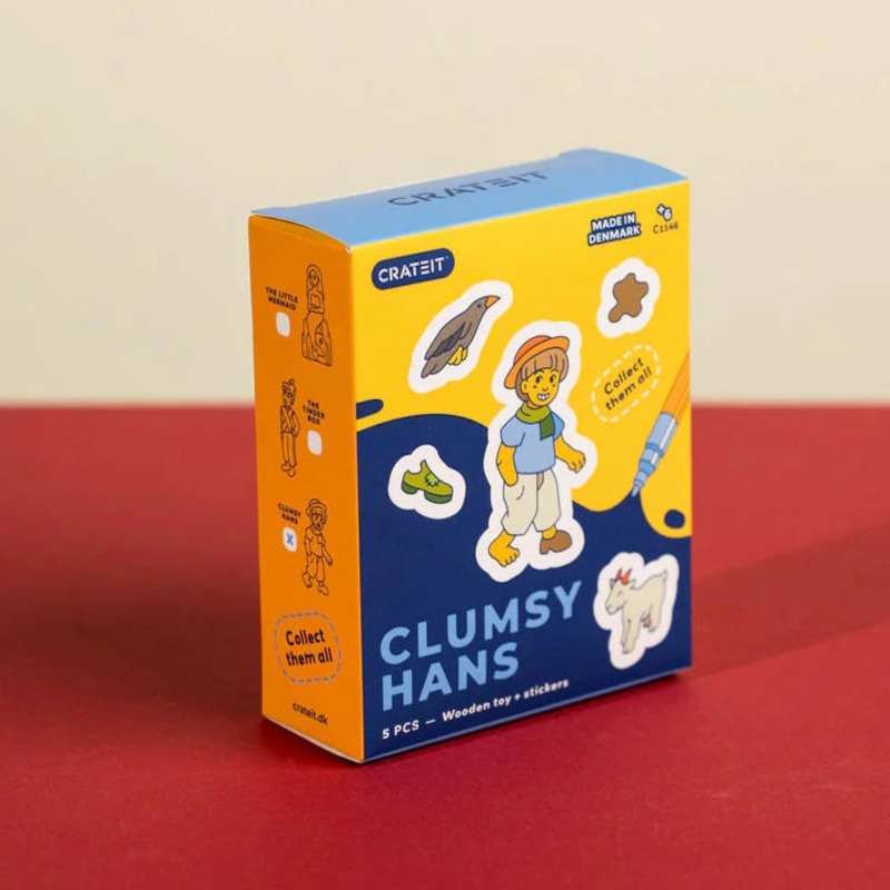 Crateit Clumsy Hans Wooden Toy