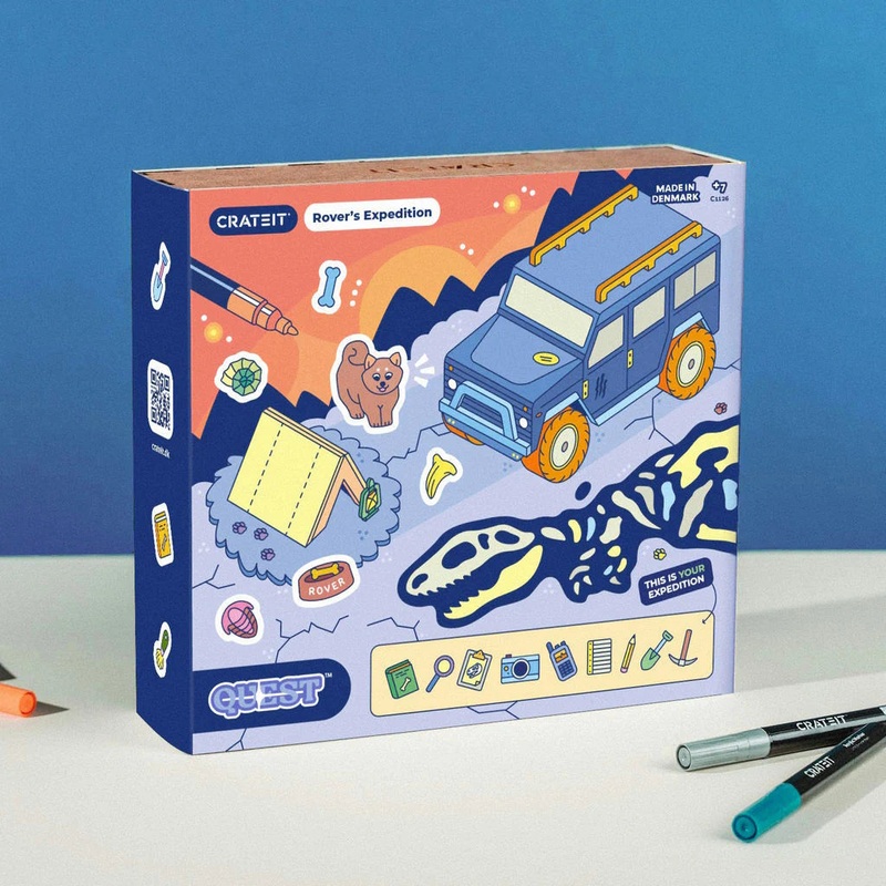 Crateit Rover’s Expedition Wooden Toy