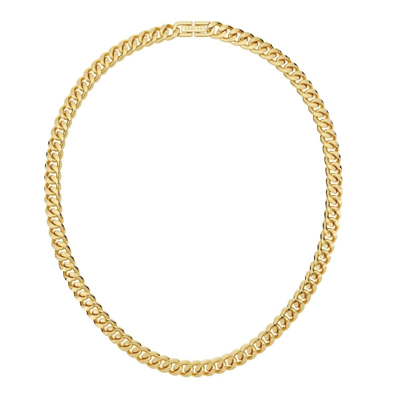 Edblad Curb Chain Necklace Gold