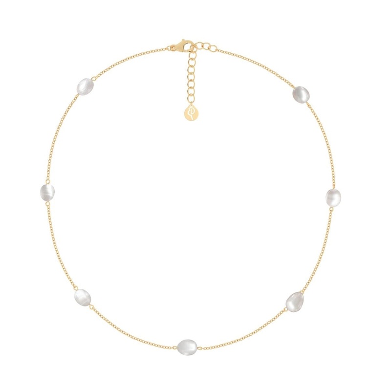 Edblad Perla Necklace Multi Gold