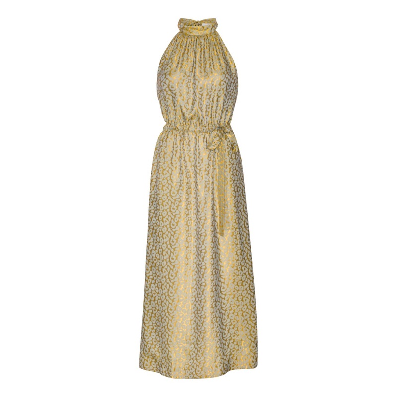 Karmamia Layla Silk Dress Gold