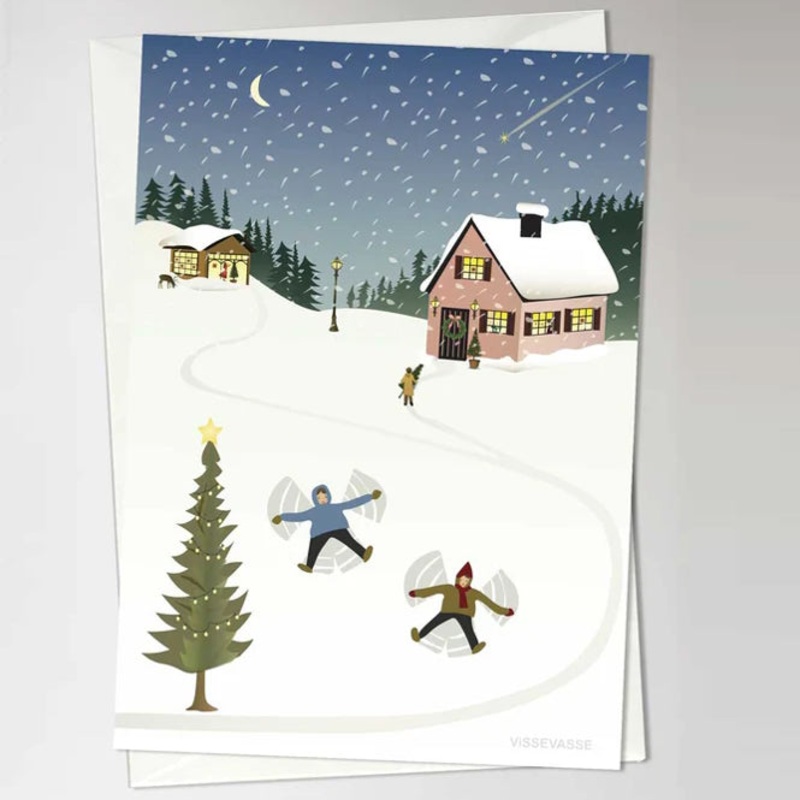 Snow Angels Card